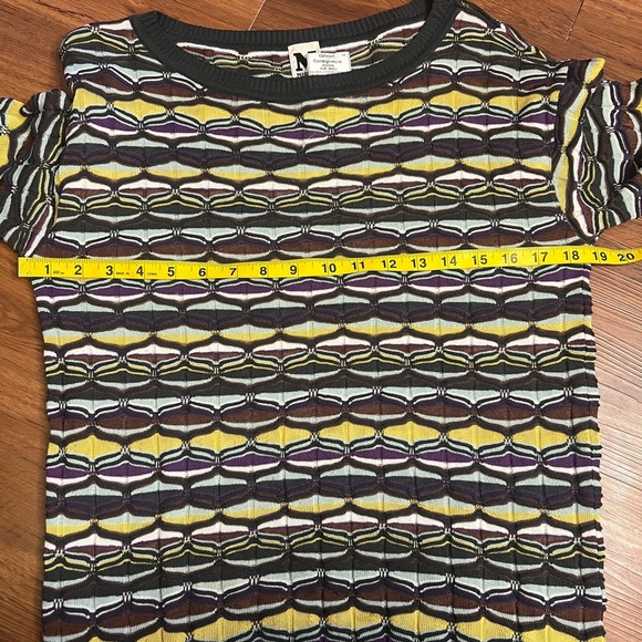 Missoni Women’s Medium Multi-Color Knit Long Sweater or Mini Dress Size 44 - Picture 4 of 6